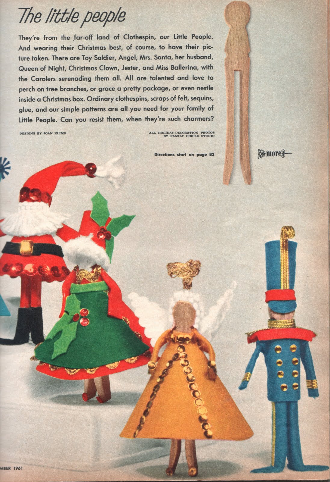 Sally Annie Magundy Vintage Christmas Magazine Rednesday