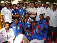 Chief Guest Dr.Essa With Winning Taekwondo Karachi Team for Sindh Games 2009