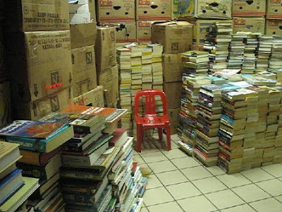 Books for Less storeroom