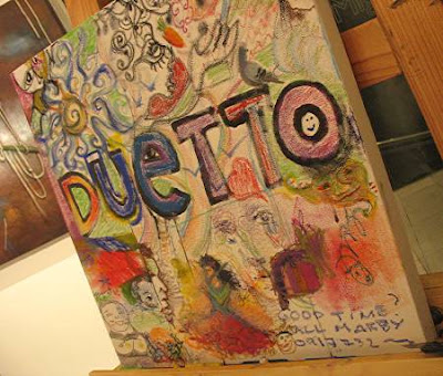 Duetto, an exhibit of artists Migs Villanueva and Anna de Leon