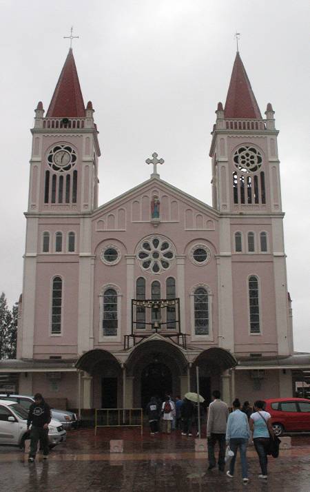 Baguio Cathedral facade
