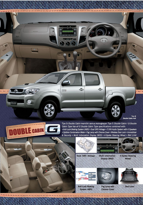 Brochures New Toyota Hilux BaruPESTA DISKON TOYOTA Avanza, Innova