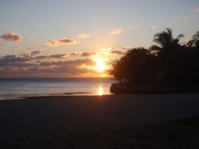 sunset in Negril, Jamaica