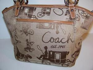 Bag Moments ***: Coach Horse and Carriage Small Leah Tote Convertible ...