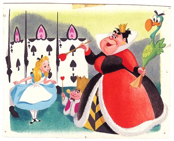 Vintage Disney Alice in Wonderland: Al Dempster Art from Little Golden Book