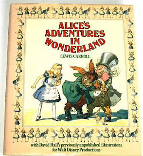 Vintage Disney Alice in Wonderland: David Hall Storyboard - Alice and Dinah