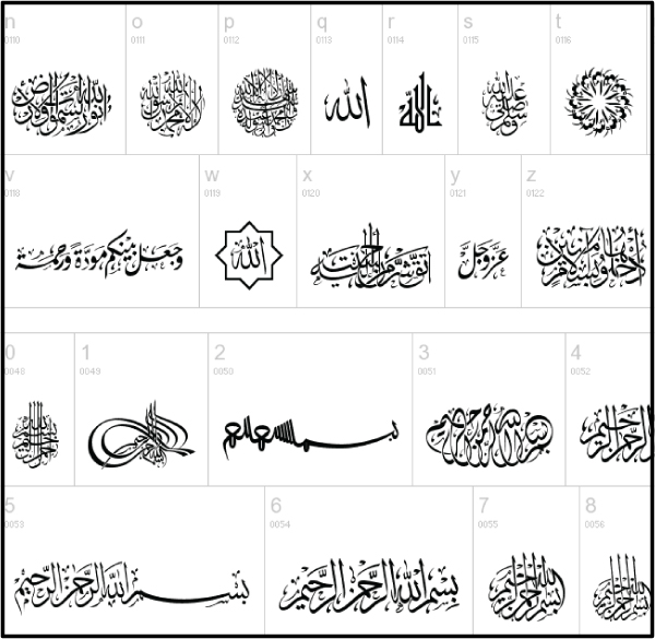  Font Islamic Phrases jawi hyer greveieor