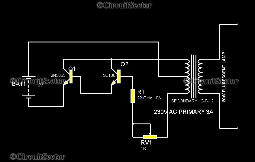 20W Low cost Emergency Light | Top Circuits