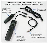 SC1017b: Extendable Wired Remote for Leica DMR
