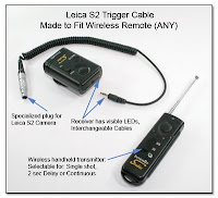PT1028: Leica S2 Trigger Cable Made to Fit Wireless Remote
