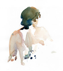 figure watercolor sketches drawing helen figures sketch stroem january