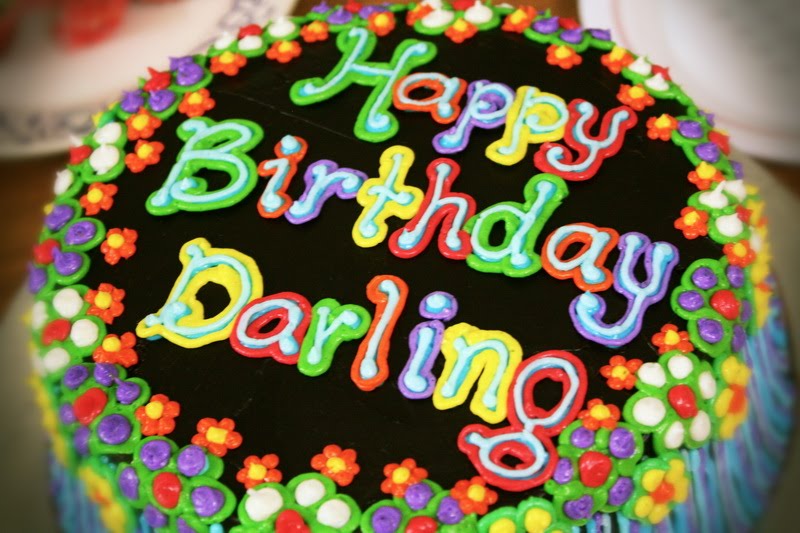 Rizq Cakes Happy Birthday Darling Gambar