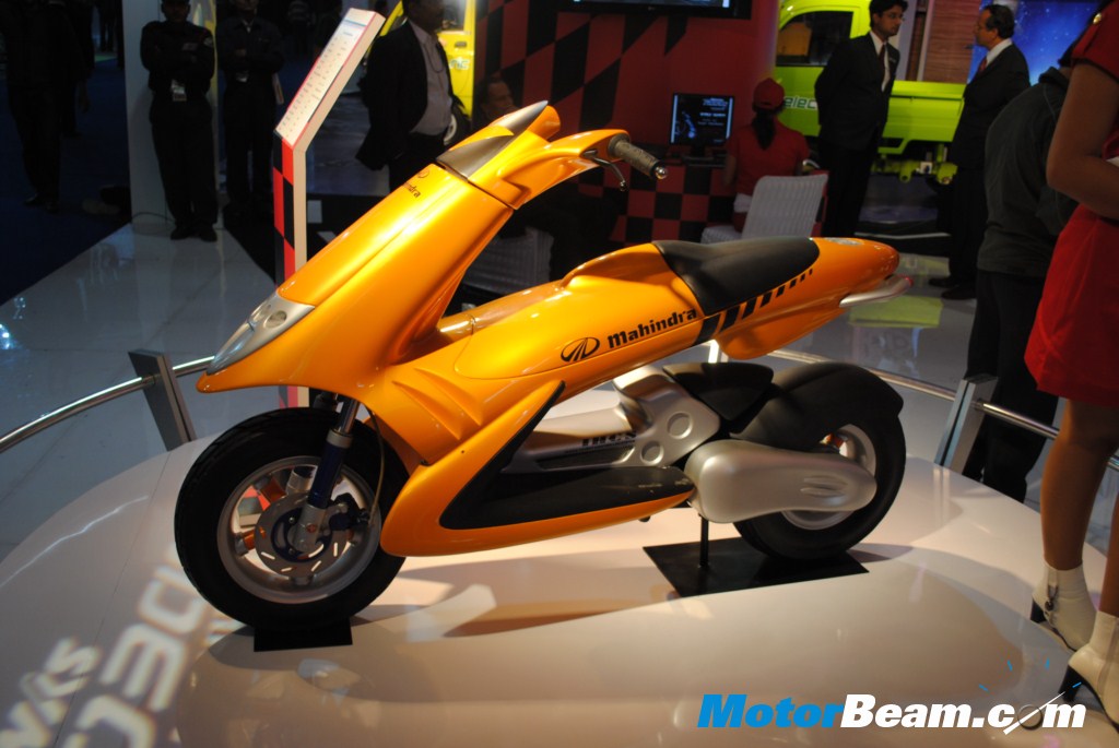 mahindra bike scooty
