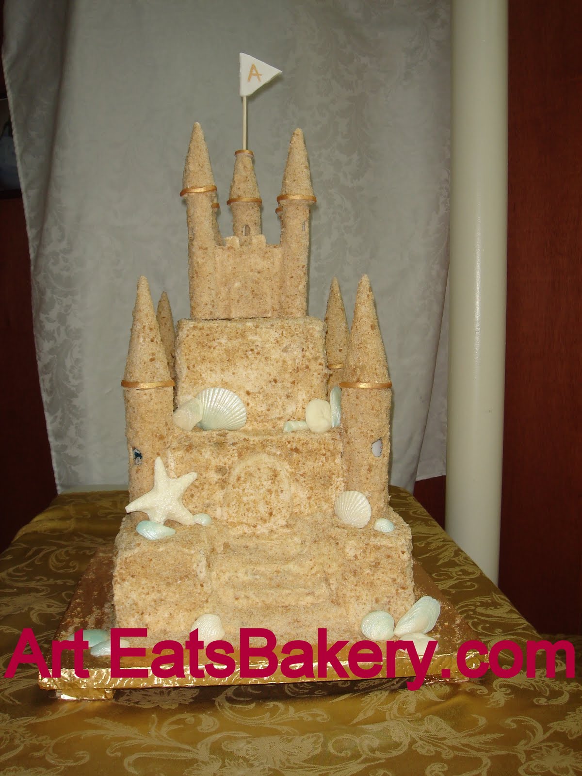Art Eats Bakery custom fondant wedding  and birthday cake  