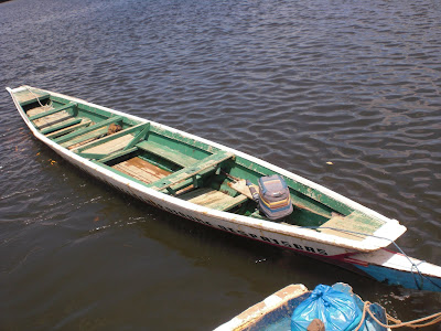Fisherman boat in senegal