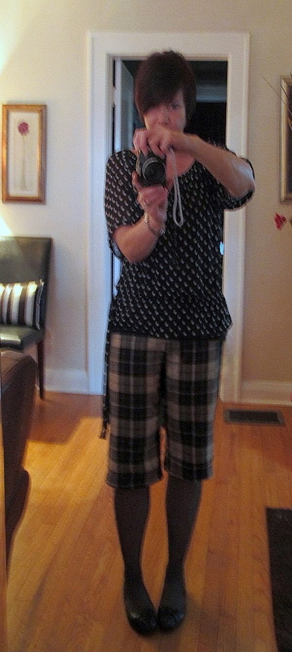 kd plaid and polka dots