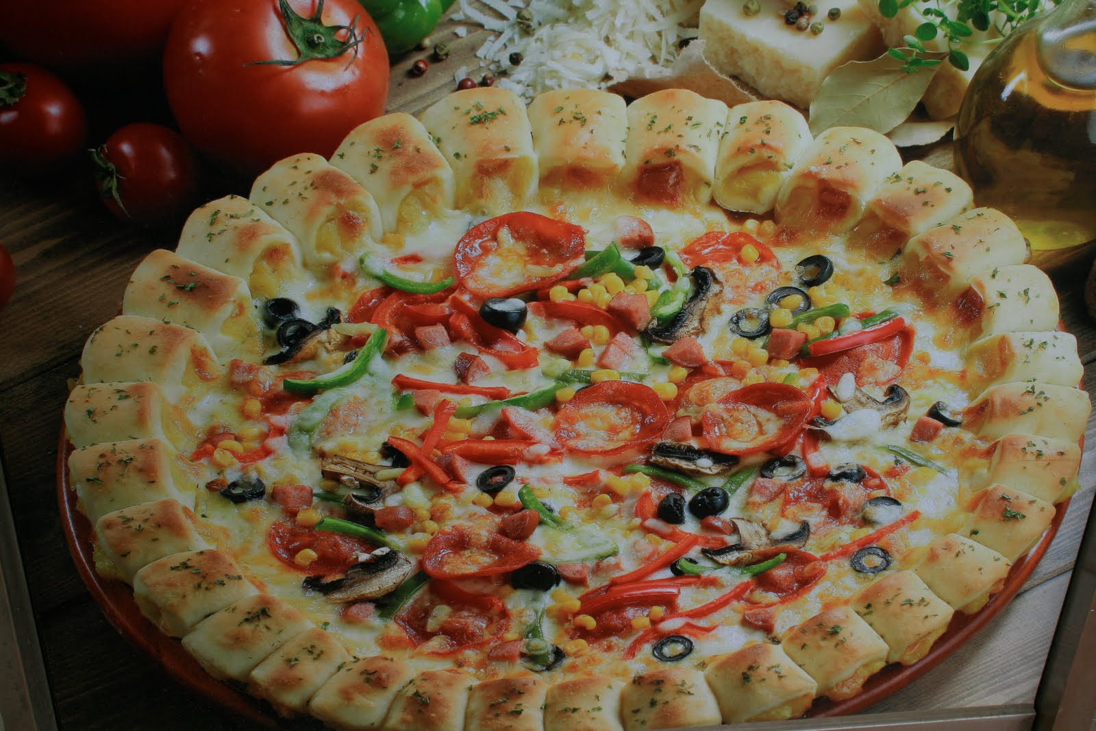 Корейская пицца