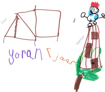 Winnaar tekenwedstrijd Boomhut 2010