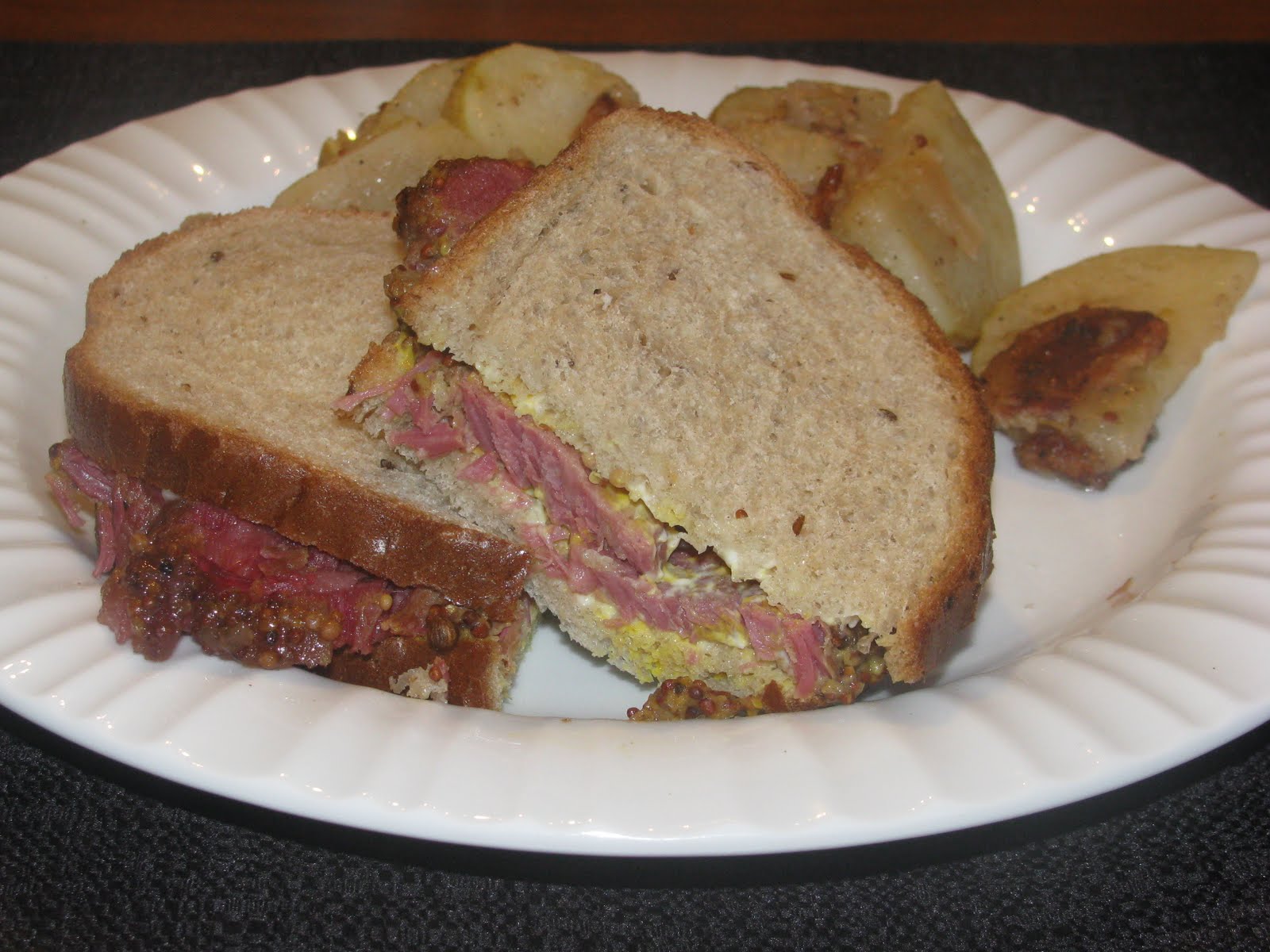 Shamrocks and Shenanigans Corned Beef Sandwiches