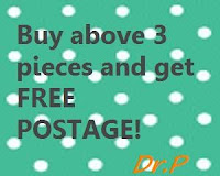 Postage is FREE when u get above 3 items!