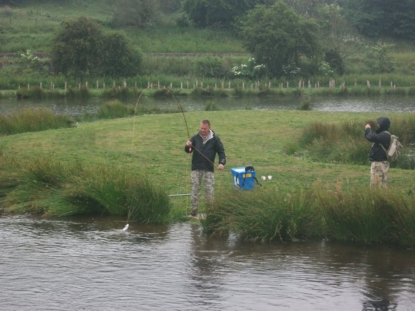 Trout Fishing Scotland Willowgate trout fishery Success for Russian party