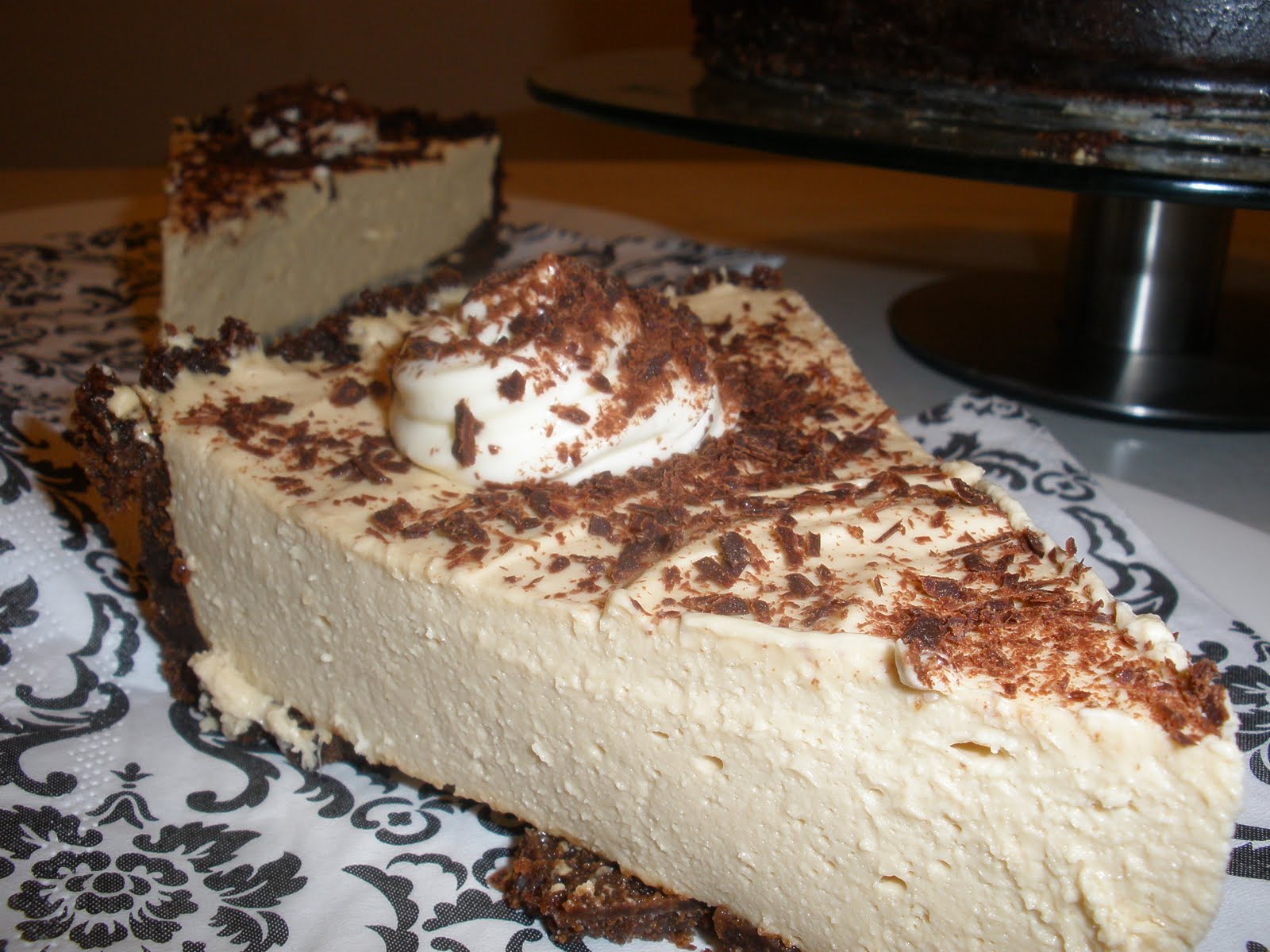 Sunday In My Kitchen Coffee Liqueur Cheesecake