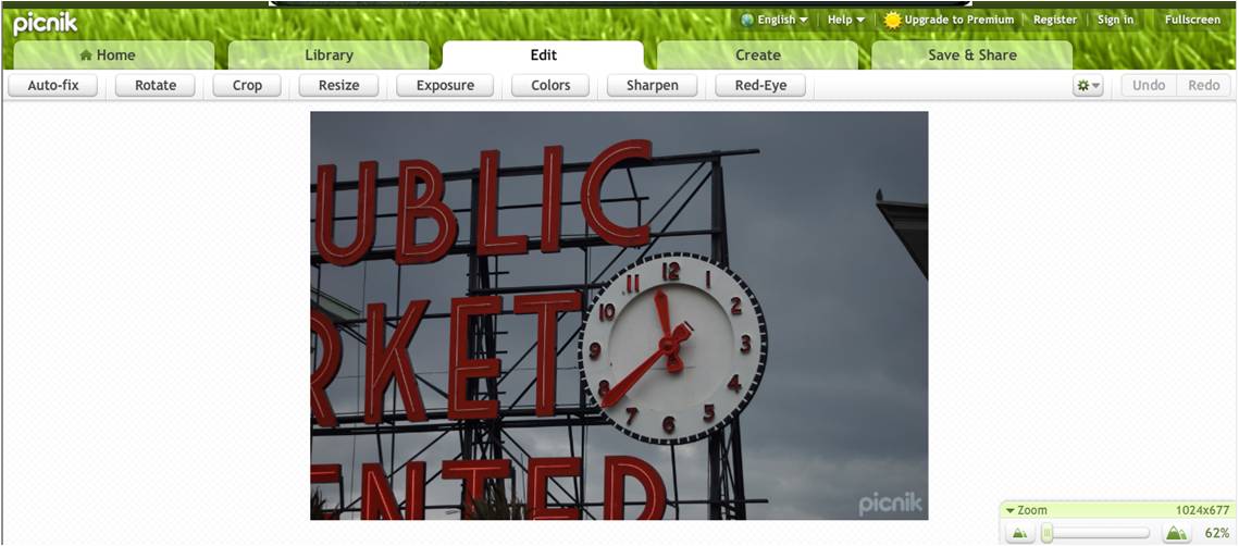 To Infinity and Beyond... Picnik Online photo editing