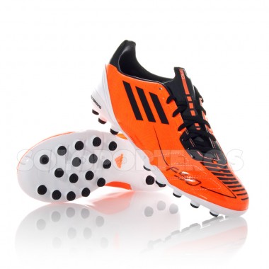 botas de messi naranjas