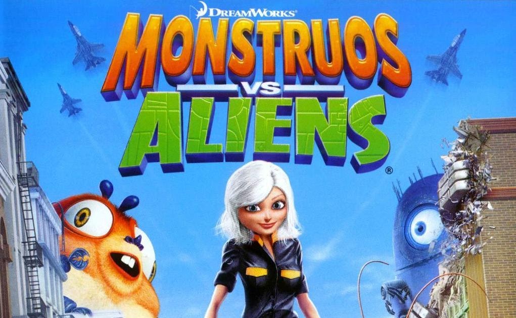 Monstruos Versus Alien Pelicula Completa En Español Latino Peliculas Infantiles: MONSTRUOS VS ALIENS [2009] DVDRIP LATINO