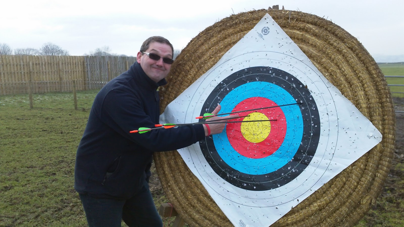 ADVENTURE 21 Stag Party Archery and Rifle shooting in Anglezarke, Lancashire