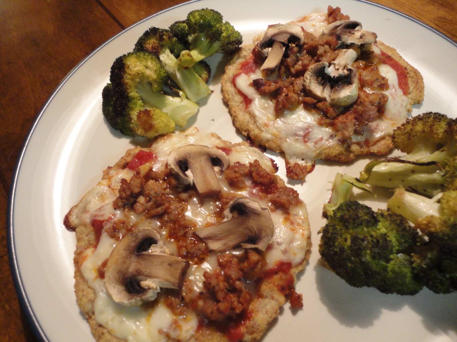 The Frickin Chicken Almond Flour Crust Pizza