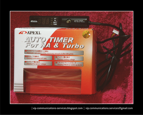 VIP Communications & Services: Apexi Turbo Timer