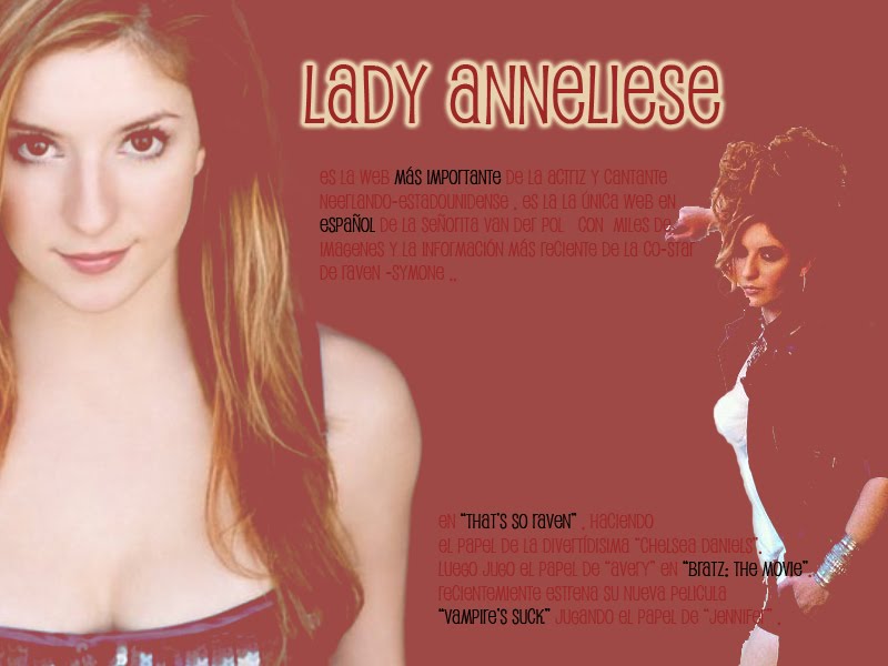Lady Anneliese · la web en español de la cantante y actriz de Thats so raven!