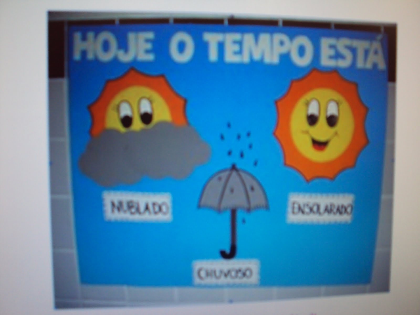 ARTE NA EDUCAÇÃO INFANTIL: CALENDÁRIO DO TEMPO