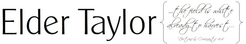 Elder Taylor