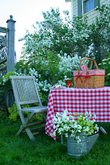 My country garden picnic
