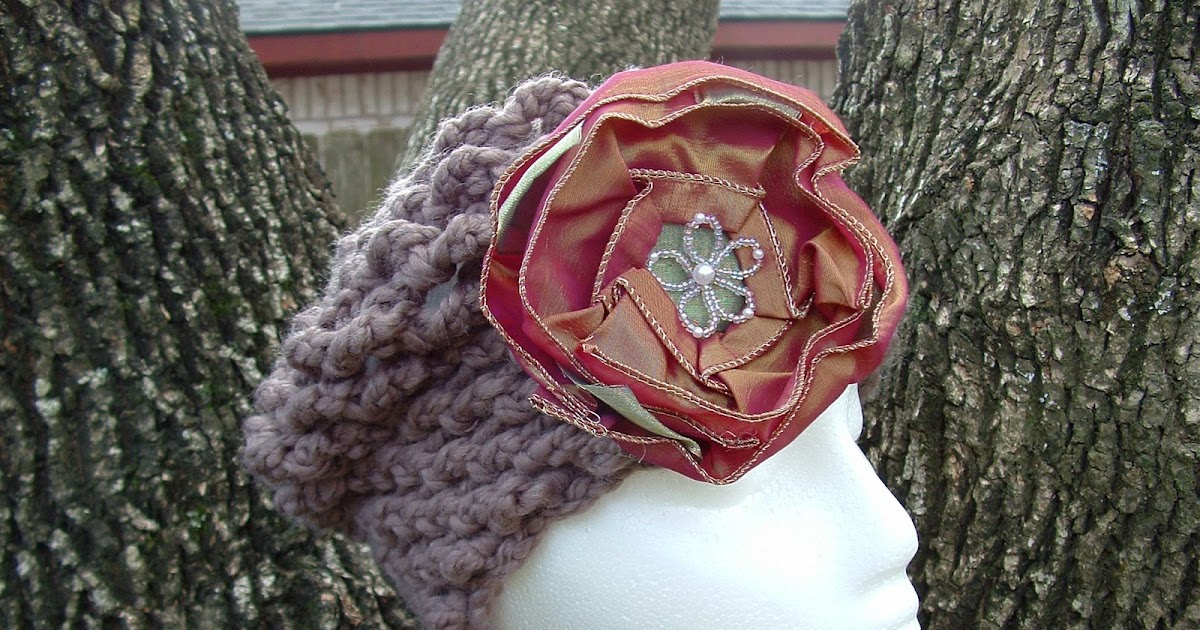 Enyaeire's Creations Handmade Chocolate Brown Crocheted Hat with