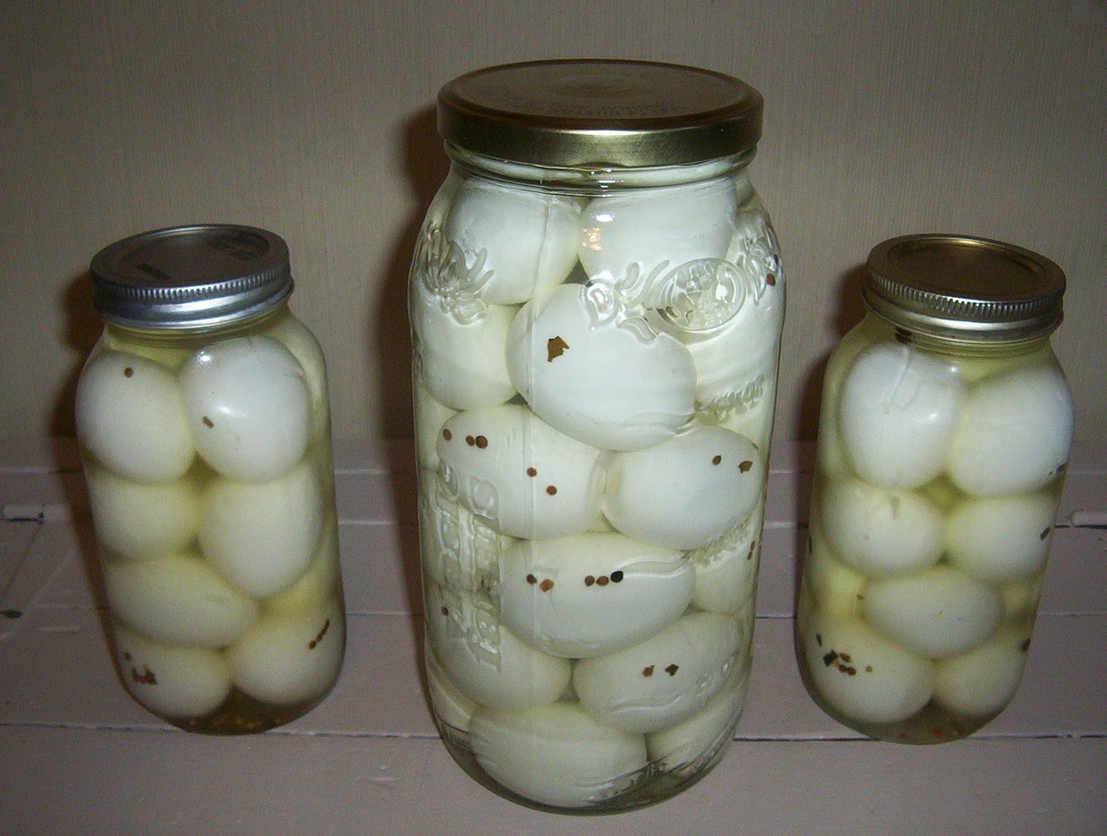 Our Small Valley Farm Pickled Eggs