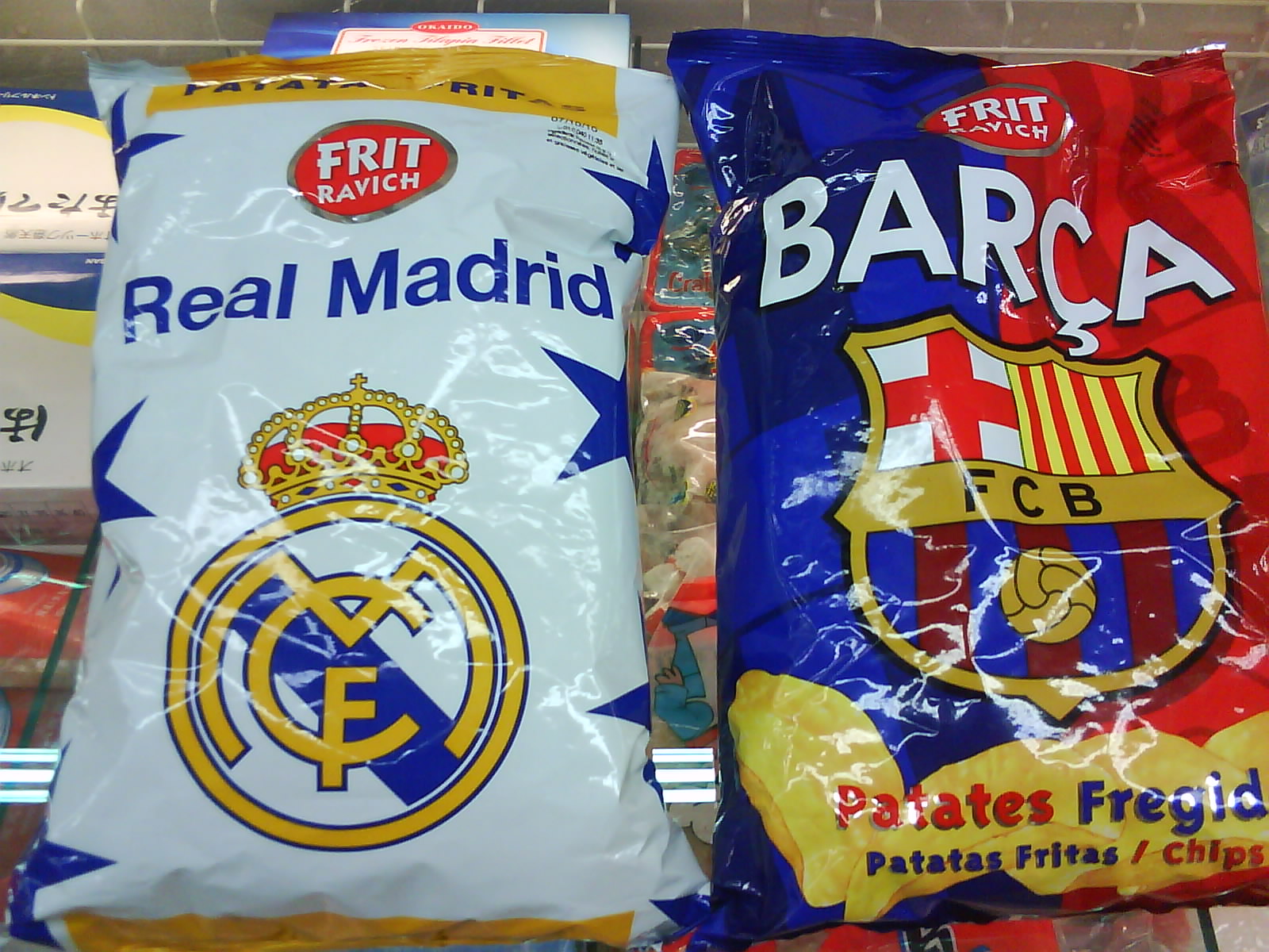 snugpug Real Madrid versus Barca