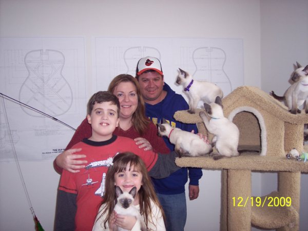Marybeth, Mike, Sean, Erin, and Dasher