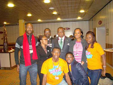 Esther leading Nigerian youth Delegation at COP15
