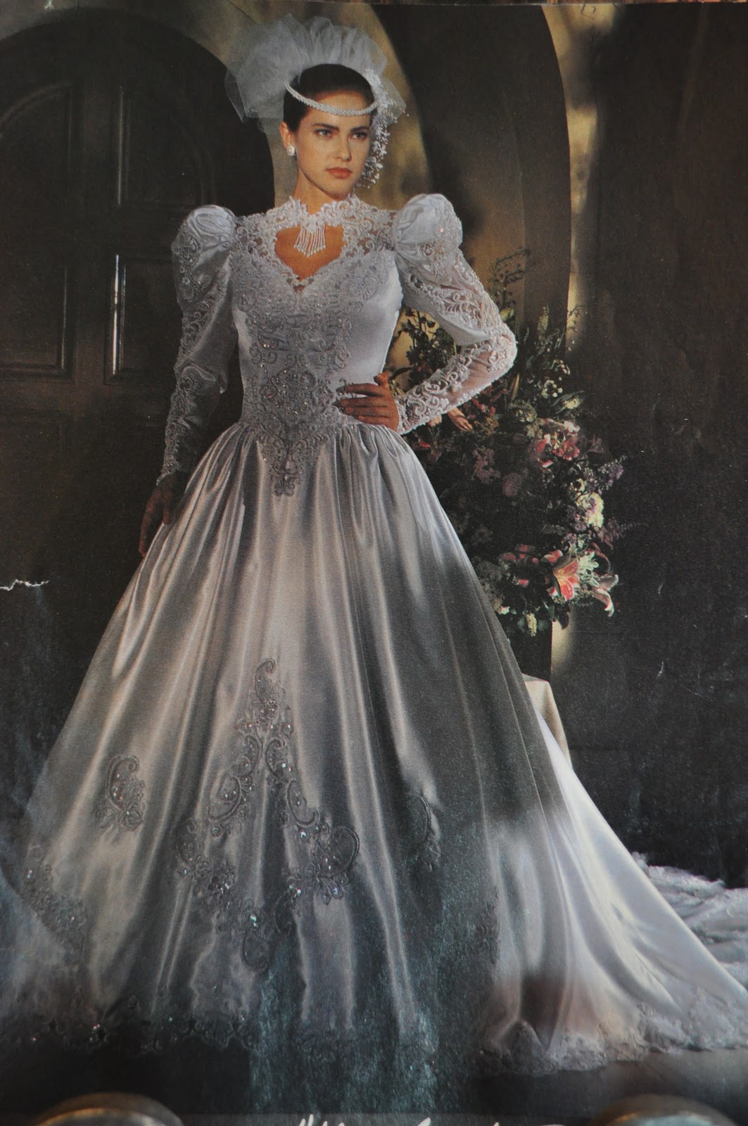 Top 90s Wedding Dress Check it out now | goldweddingdress3