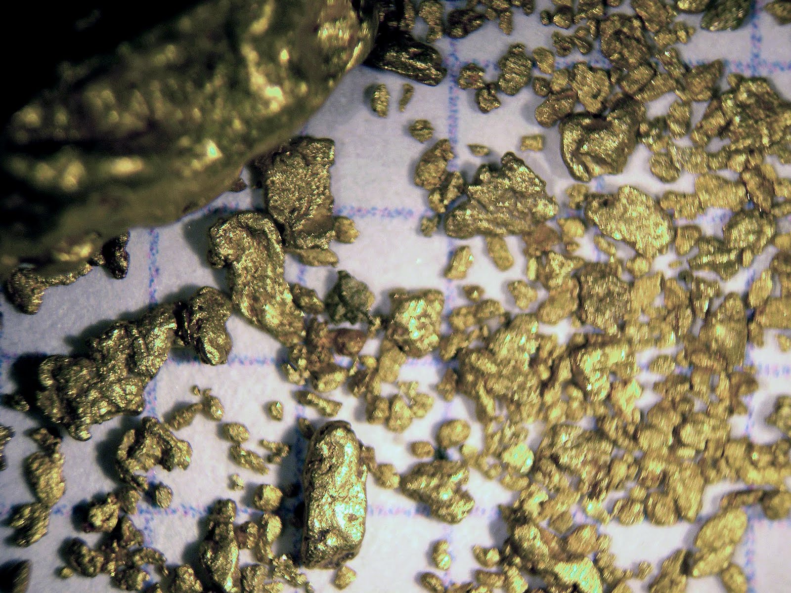 Mineral Bliss Gold and Anatase in Harford County, Maryland