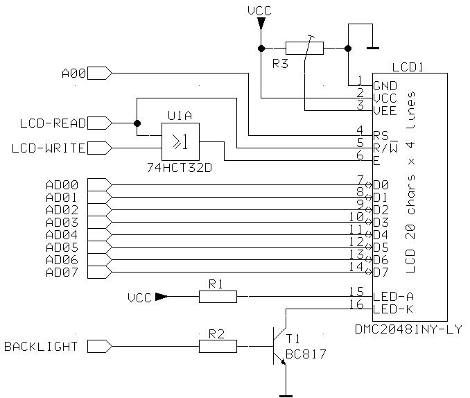 [SOLVED] Cabling LCD 4*16 with PIC18F4550