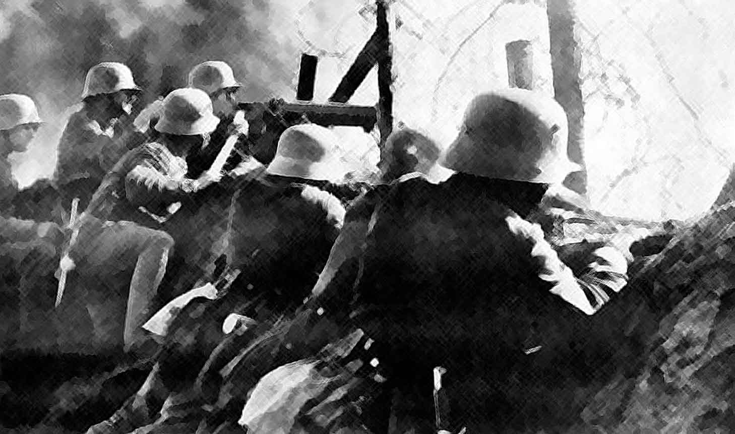 Les terribles stosstruppen, qui vont vous donner du fil (barbelÃ©) a retordre