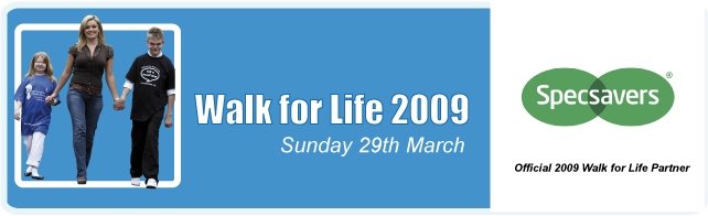 WALK FOR LIFE WALES
