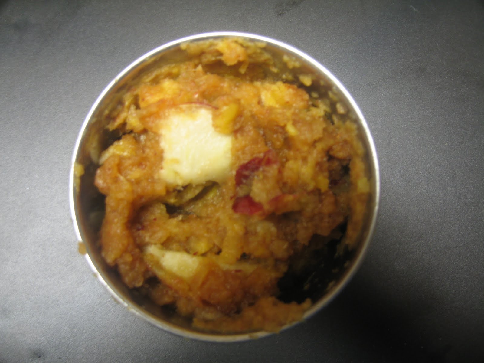 SUMADHURA ApplePineappleGinger Halwa Balls from Juicer Pulp