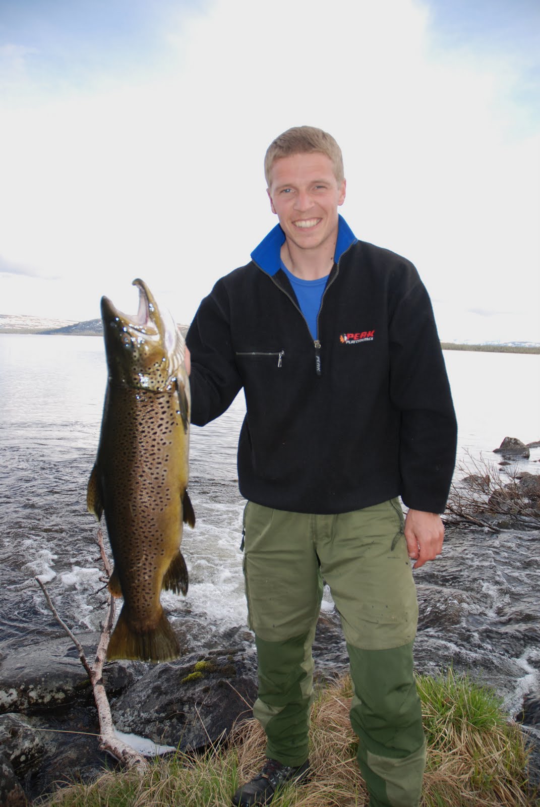 Min mobil blogg!: Fin fisk från Rogen!