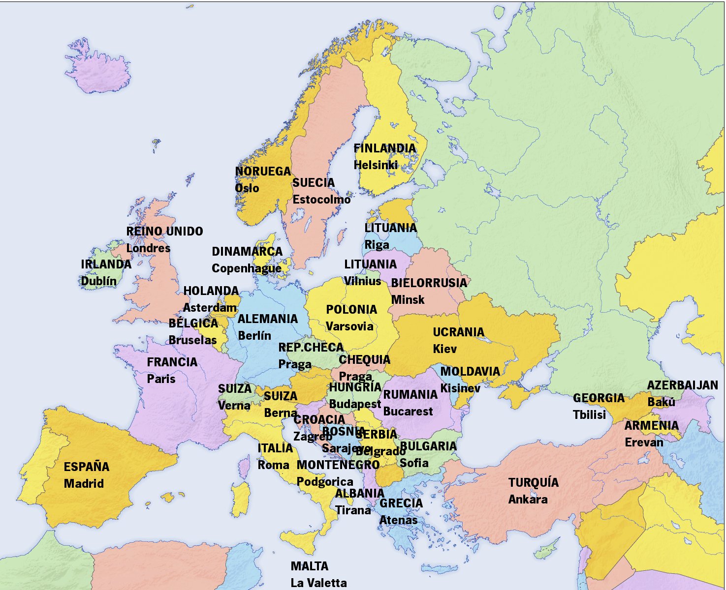 [̲̅M̲̅][̲̅a̲̅][̲̅n̲̅][̲̅u̲̅]™: El mapa de Europa