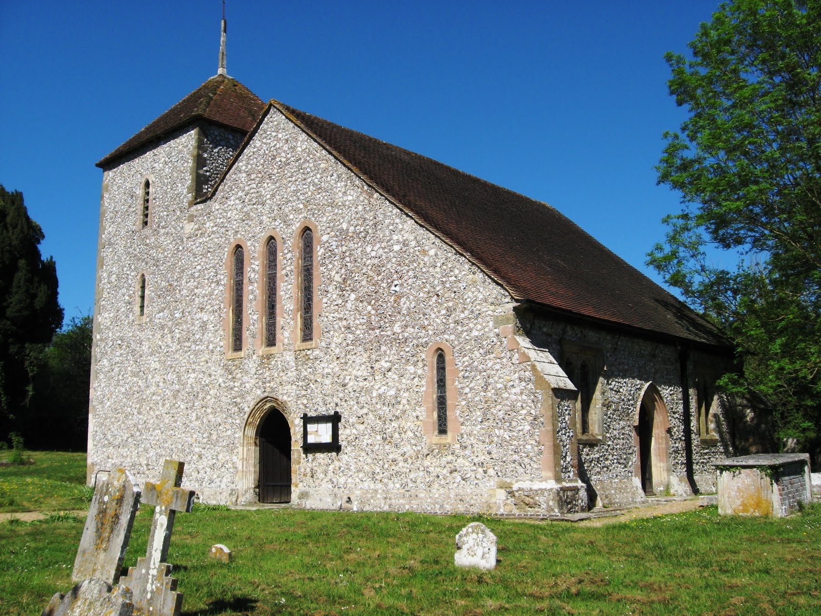 Around British Churches The Blessed Virgin Mary, Clapham, West Sussex
